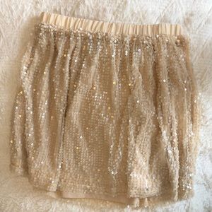 Sequin skirt